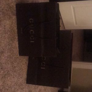 Original Gucci paper bags